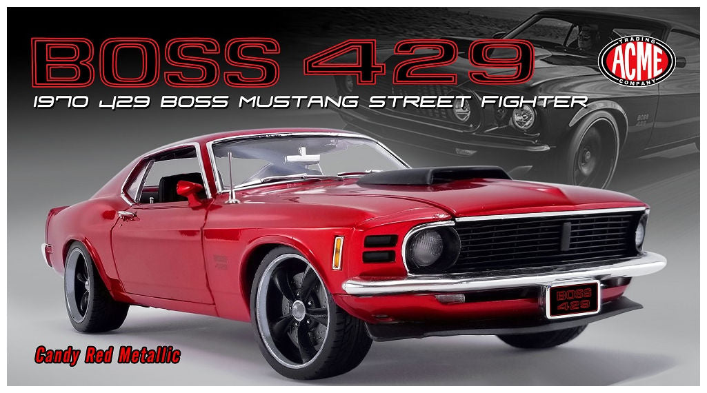 A1801836 - 1:18 Candy Red Metallic BOSS