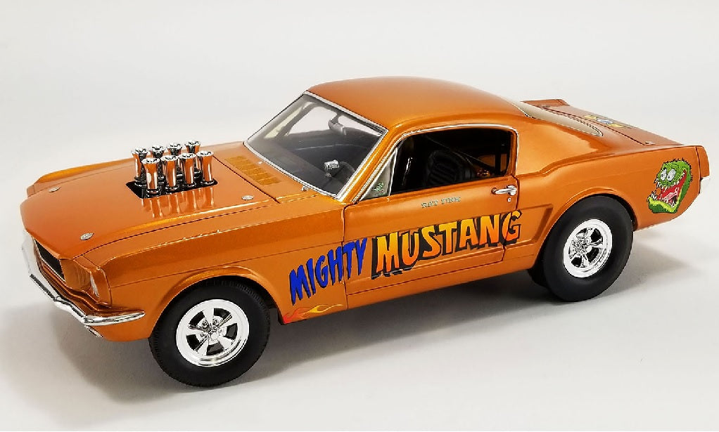 1:18 1965 Ford Mustang A/FX - Rat Fink's Mighty Mustang