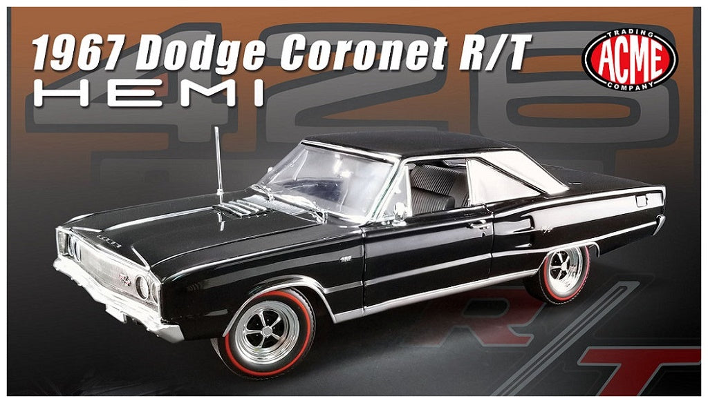 A1806603 - 1:18 1967 Dodge Coronet R/T Hemi