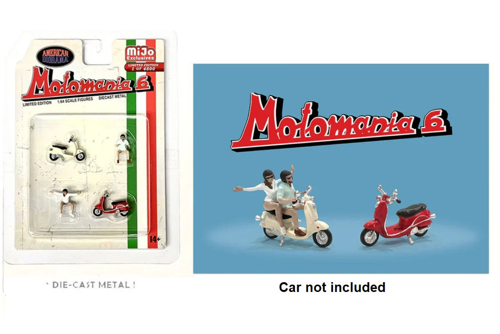 1:64 MotoMania - (6) Figure Set