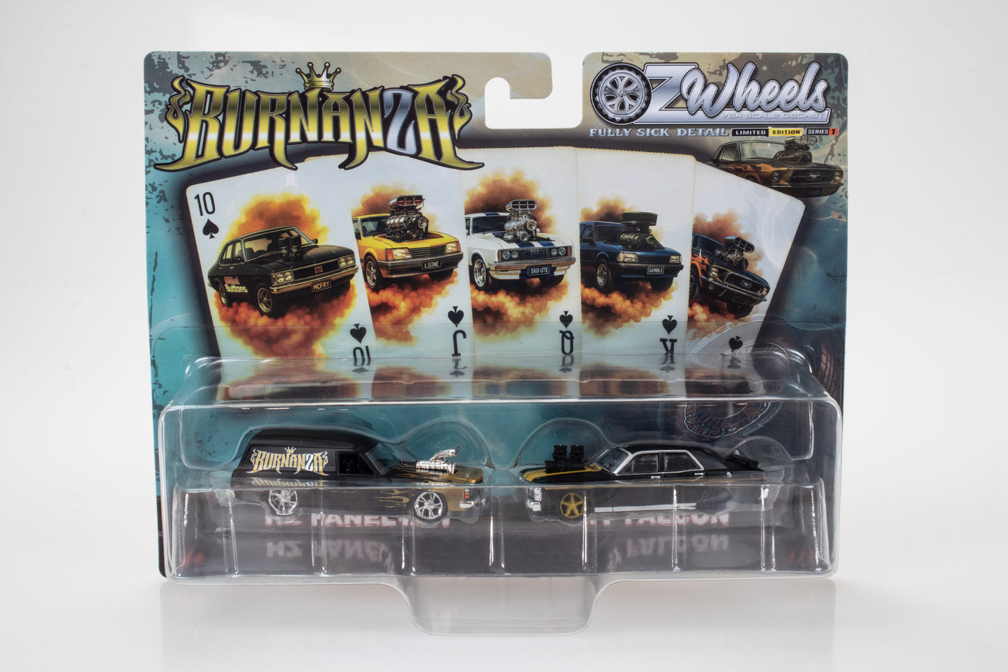 1:64 Ozwheels FSD R2 Twinsets Hauling Kids and Ripping Skids - Racing Legends - Burnanza