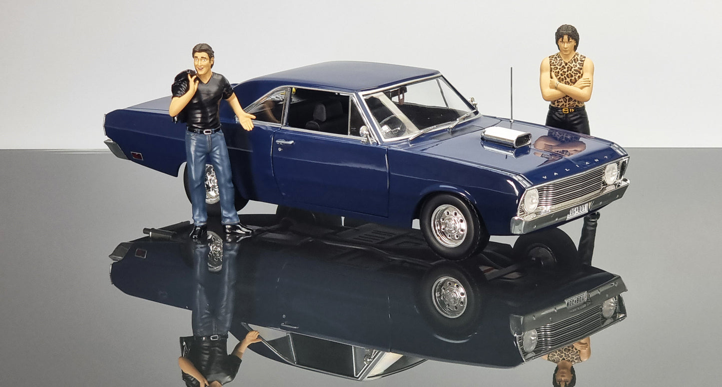 Embrace Nostalgia: 1:18 Wog Boy 1969 VF Valiant with Figures
