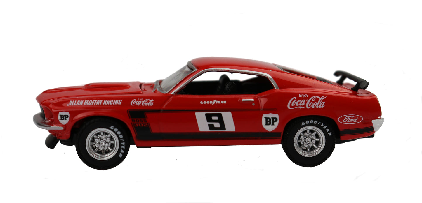DDA16400-A - 1:64 #9 1969 Ford Trans Am Mustang
