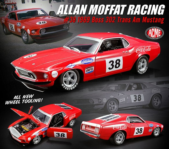 DDA1801828 - 1:18 Allan Moffat Racing # 38