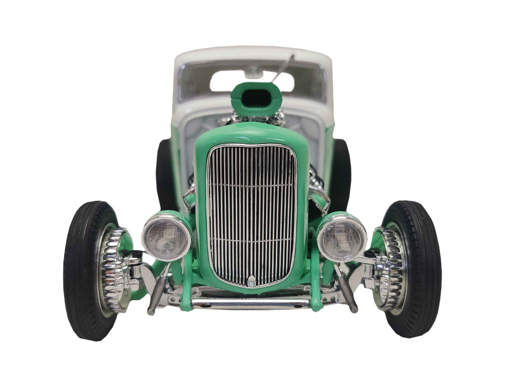 1:18 1932 Blown Ford Hot Rod 3 Window Coupe w/Flames