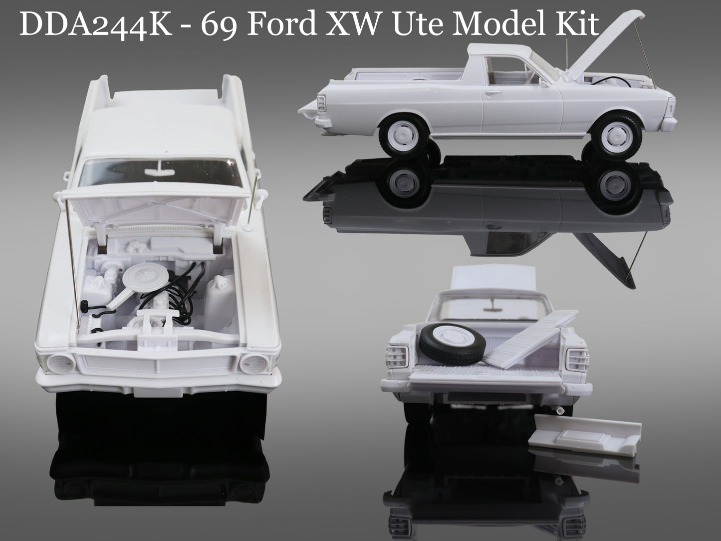 DDA244K - 1:24 Plastic Kit XW Ute