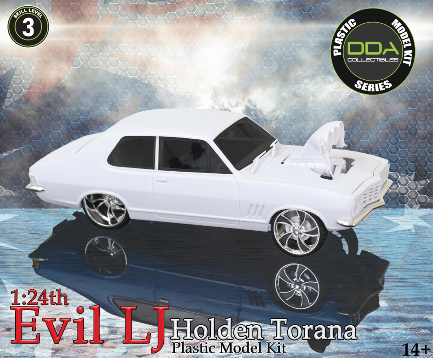 DDA626K 1:24 Plastic Kit Evil LJ Torana