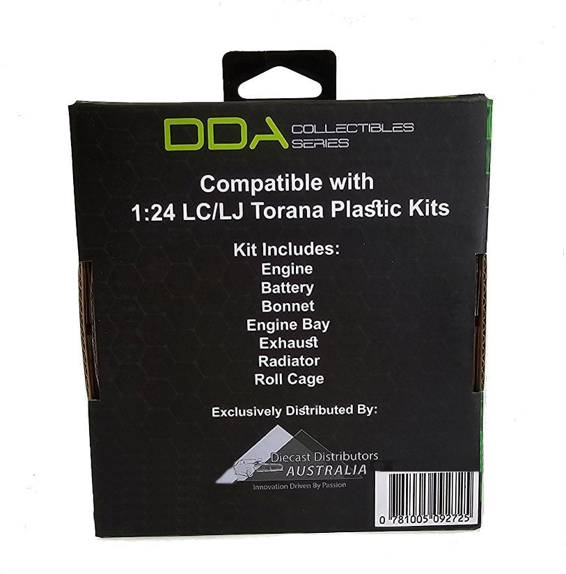 1:24 LC/LJ Supercharged L.S Torana Engine Plastic Kit Accessory