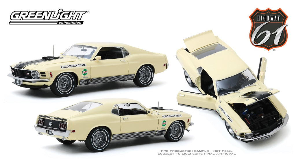 GL-HWY18019 - 1:18 1970 Ford Mustang Mach 1