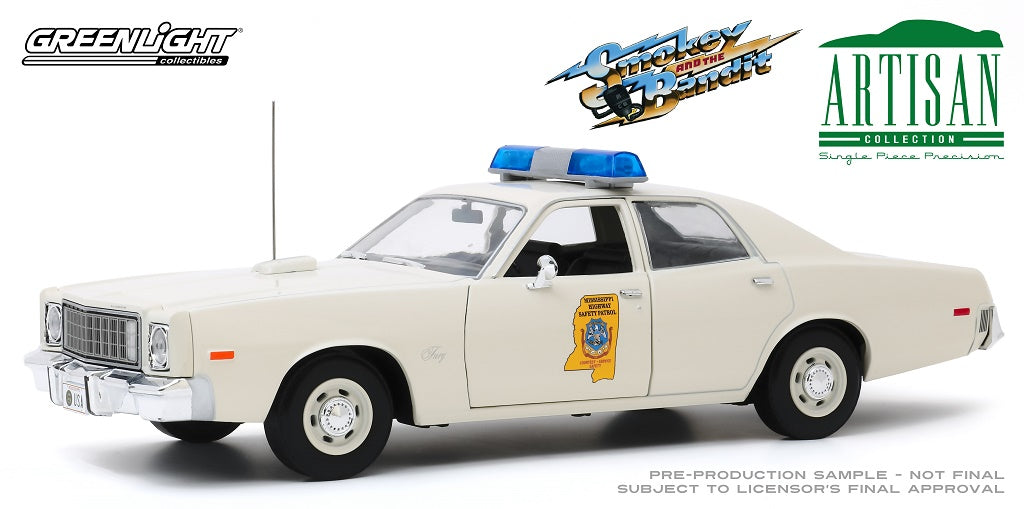 GL19083 - 1:18 Smokey & the Bandit (1977) 1975 Plymouth Fury
