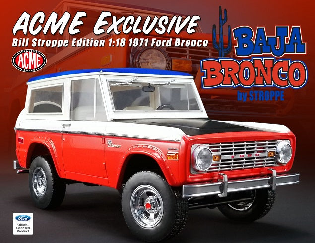 GL51173 - 1:18 1971 Ford Baja Bronco Bill
