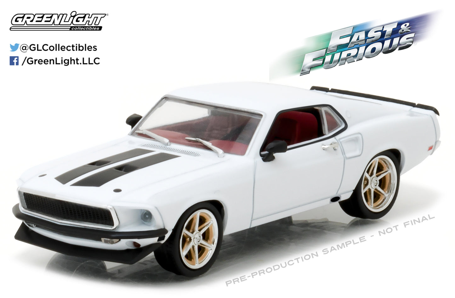 GL86236 - 1:43 Roman's 1969 Ford Mustang Fast & Furious