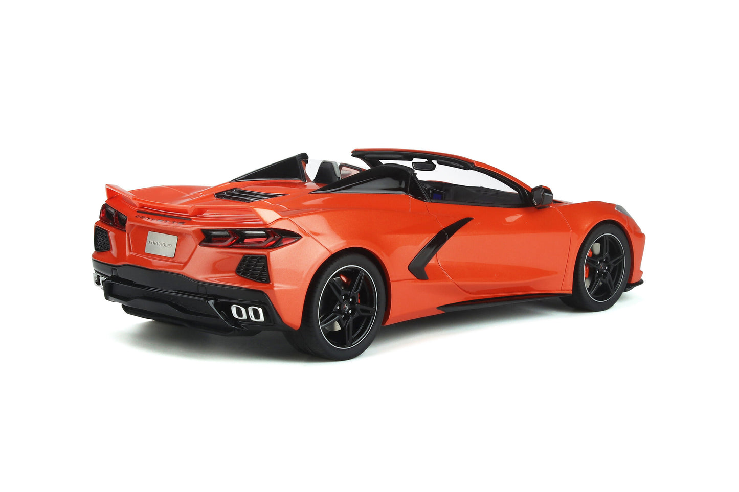 GT309 - 1:18 Orange Chev Corvette C8