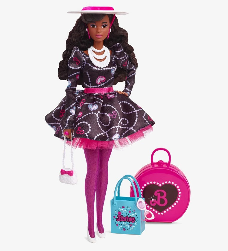80s Rewind 4 Barbie - Black Hair