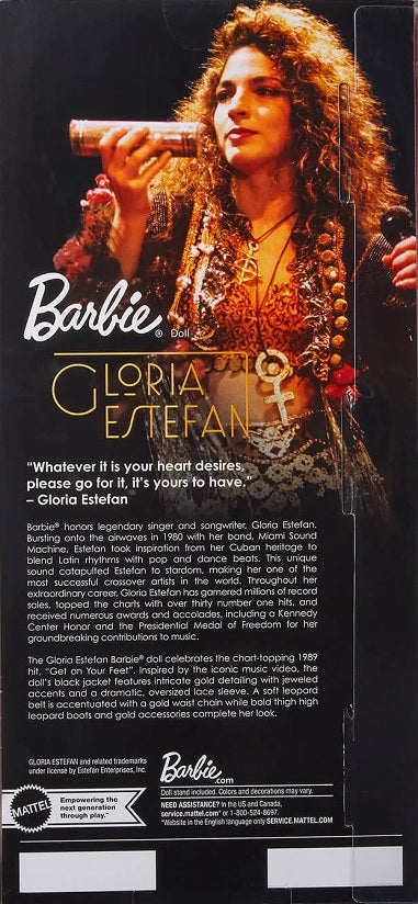 Signature Barbie Singers Gloria Estefan