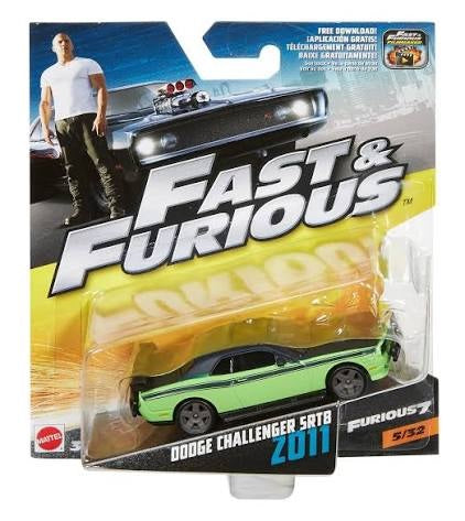 HFCF40 - 1:64 Furious 7 Dodge Challenger SRT8 2011