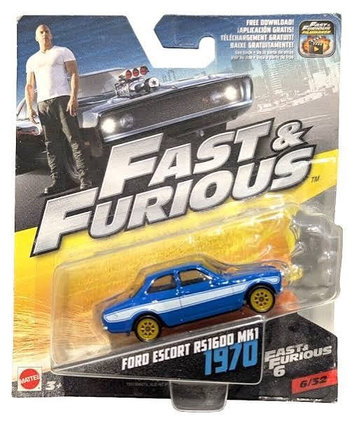 HFCF41 - 1:64 Fast N Furious 6 1970 Ford Escort RS1600 MKI