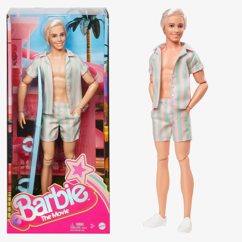 HPJ97 - Ken Pastel Striped Beach Set - Barbie the Movie