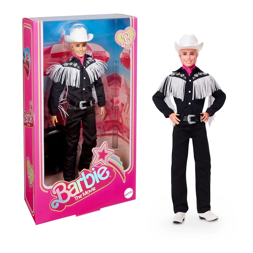 Ken Black n White Western Outfit Barbie the Movie