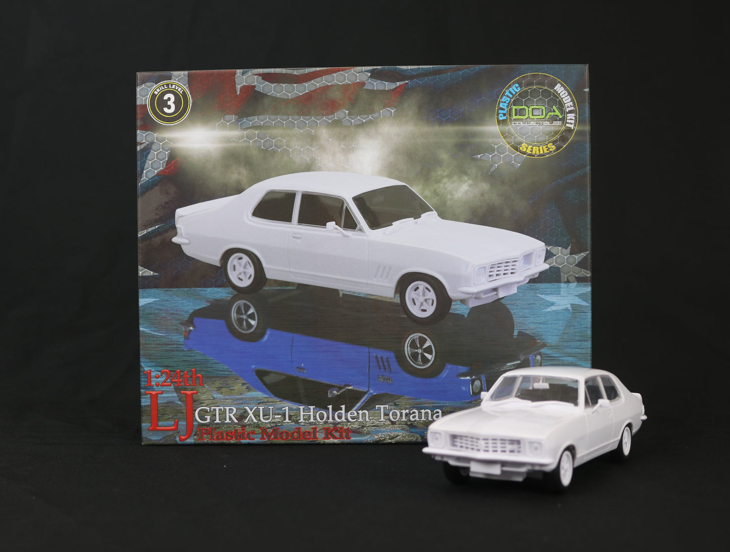 DDA610K 1:24 Plastic Kit LJ Torana GTR XU1