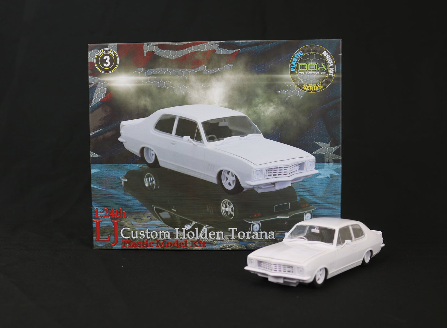 DDA622K 1:24 Plastic Kit LJ Torana V8 Custom