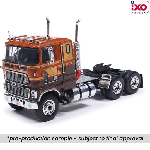 IXOU64TR009 - 1:64 Brn/Tan COE Truck