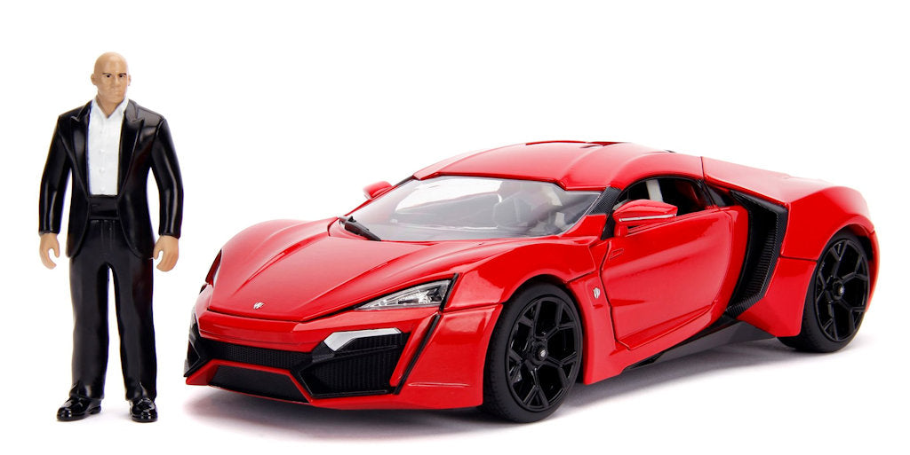 JA31140 - 1:18 F&F Dom w/Lykan Hypersport
