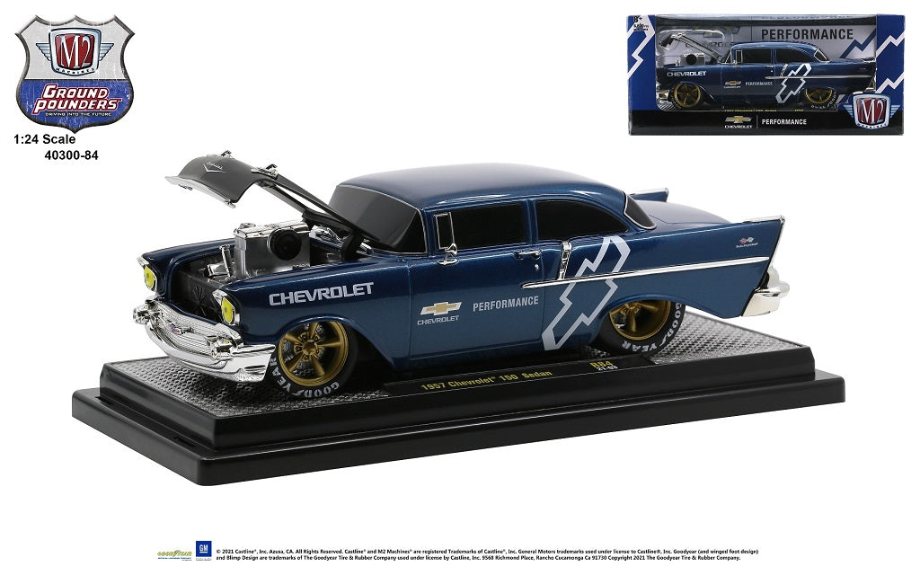 M240300-84B - 1:24 1957 Chevrolet 150 Sedan