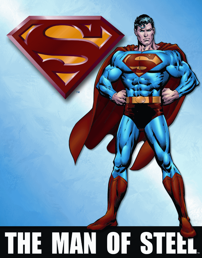 MS1337 - Tin Sign Superman The Man of Steel