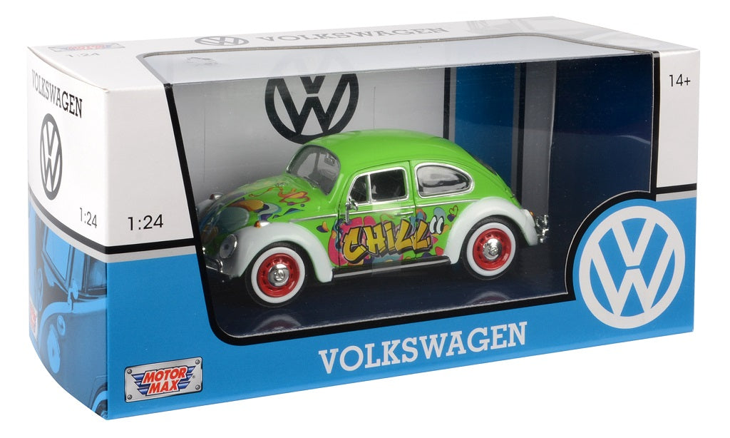 MX79598 - 1:24 Chill 1966 VW Beetle Graffiti