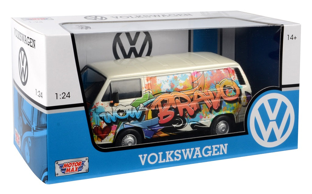 MX79599 - 1:24 Wow Bravo VW Type2 T3 Graffiti