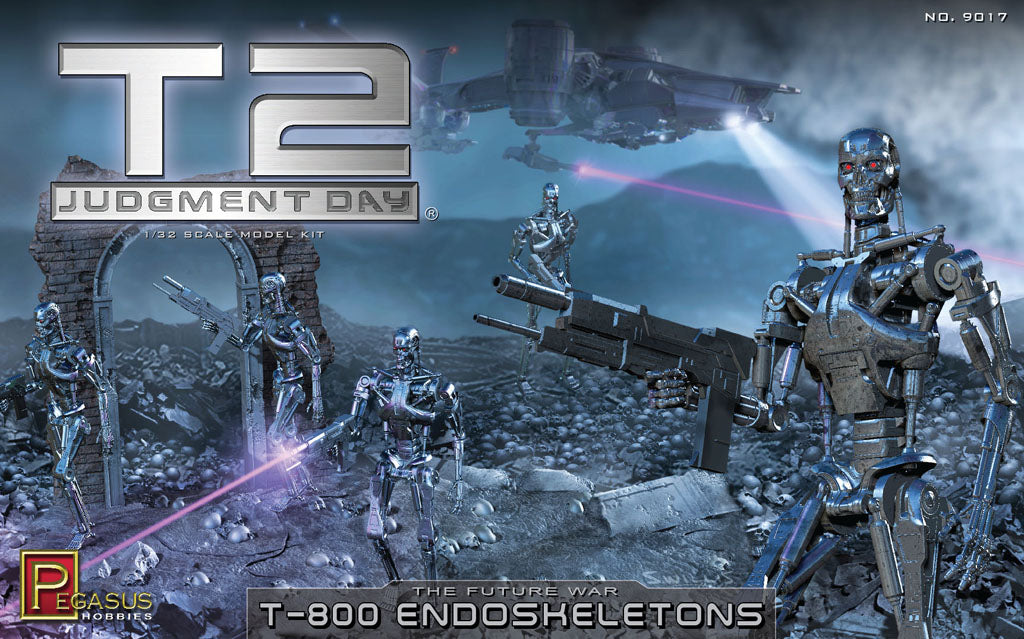 RPEG9017 - 1:12 Terminator 2 T-800 Endoskeletons