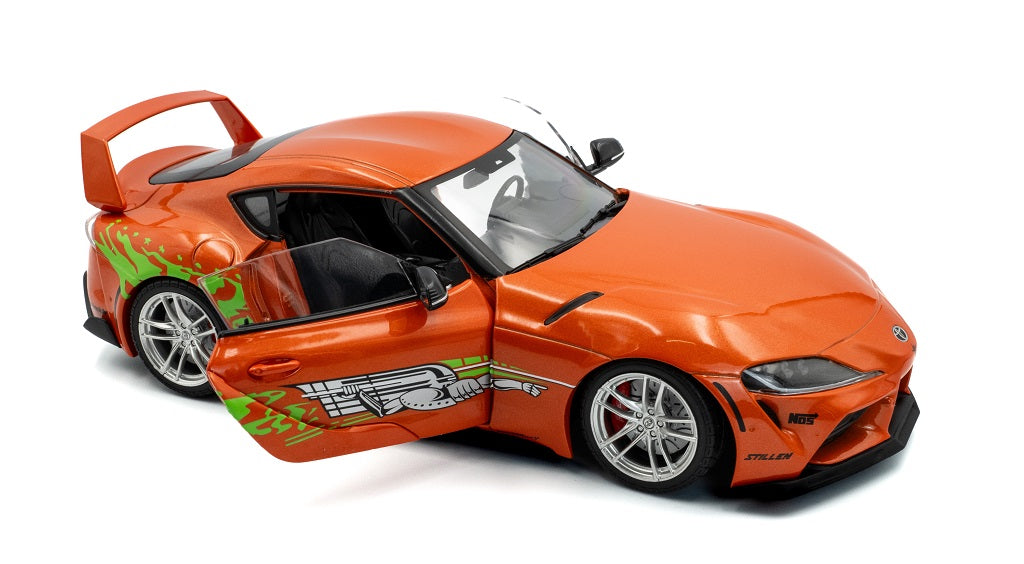 S1809006 - 1:18 Orange Toyota Supra