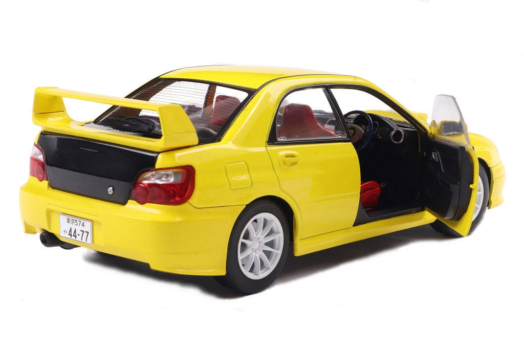 S1812302 - 1:18 Yellow Subaru Impreza