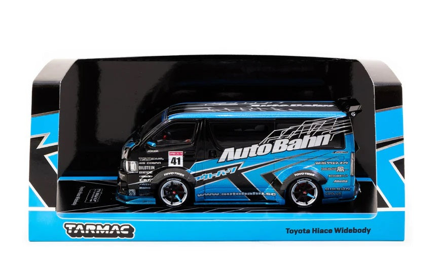 TW43-024-BLU 1 - 1:43 Toyota Hiace Widebody