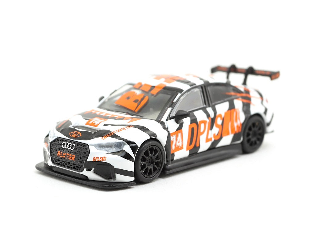 1:64 White Audi RS3 LMS DPLS BLKTGR