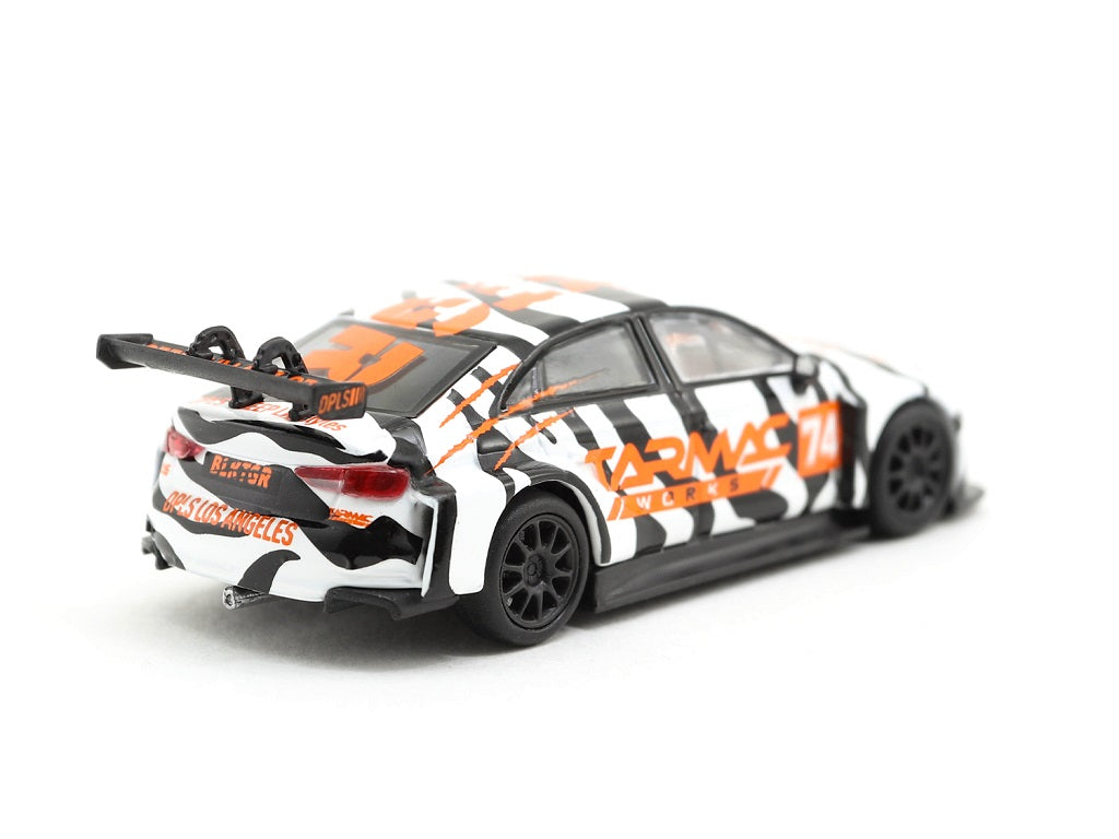 1:64 White Audi RS3 LMS DPLS BLKTGR