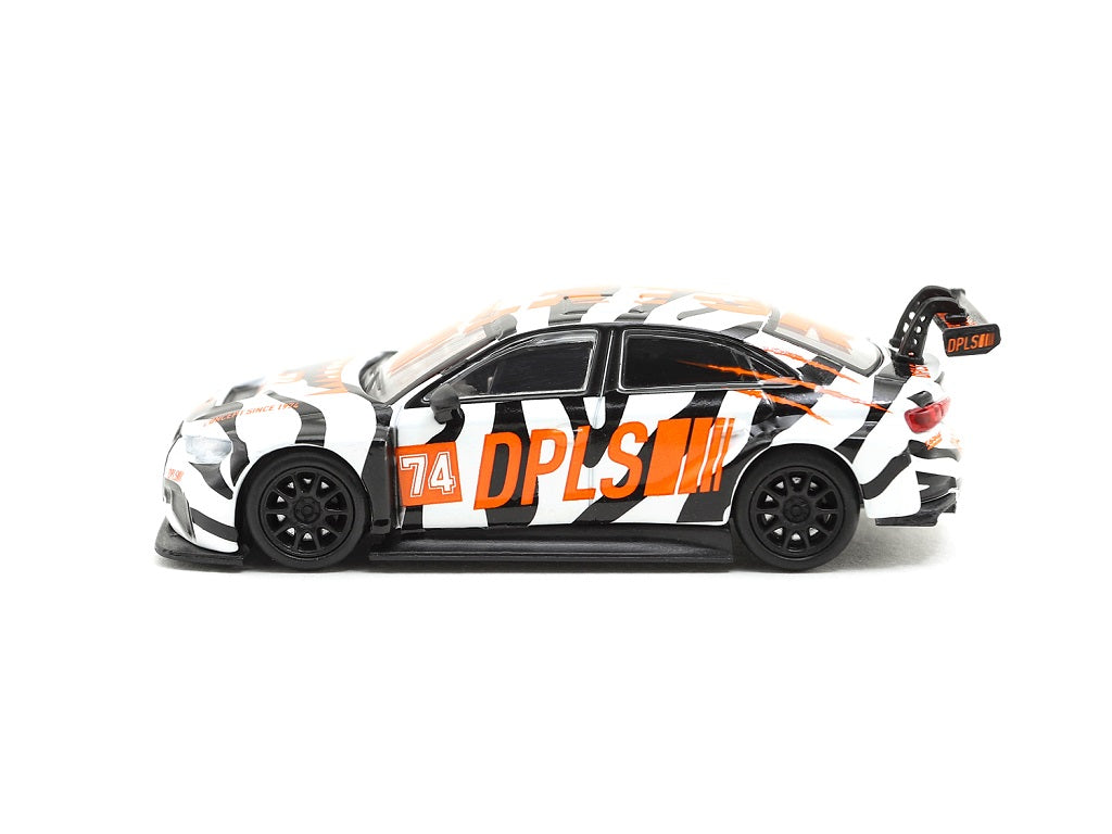 1:64 White Audi RS3 LMS DPLS BLKTGR