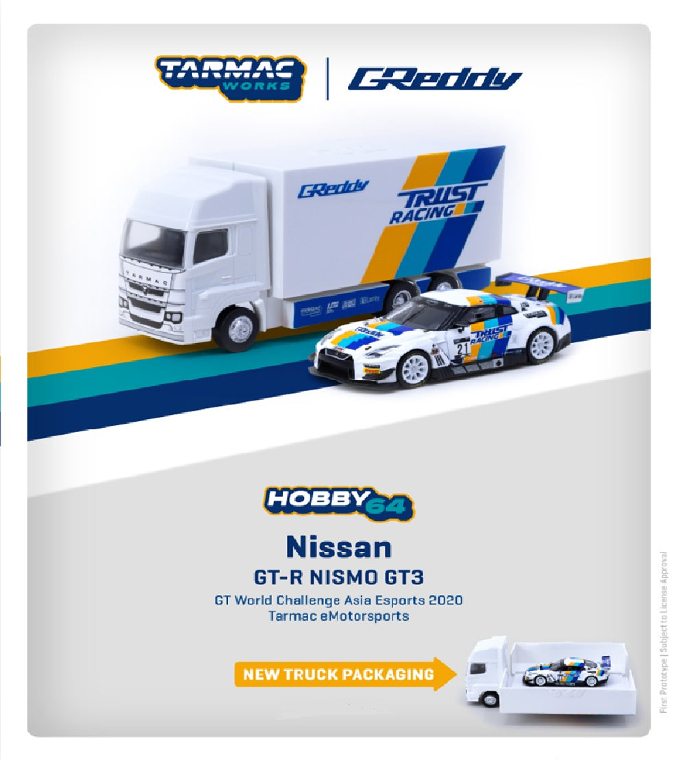 TW64-035-GDY - 1:64 Nissan GT-R NISMO