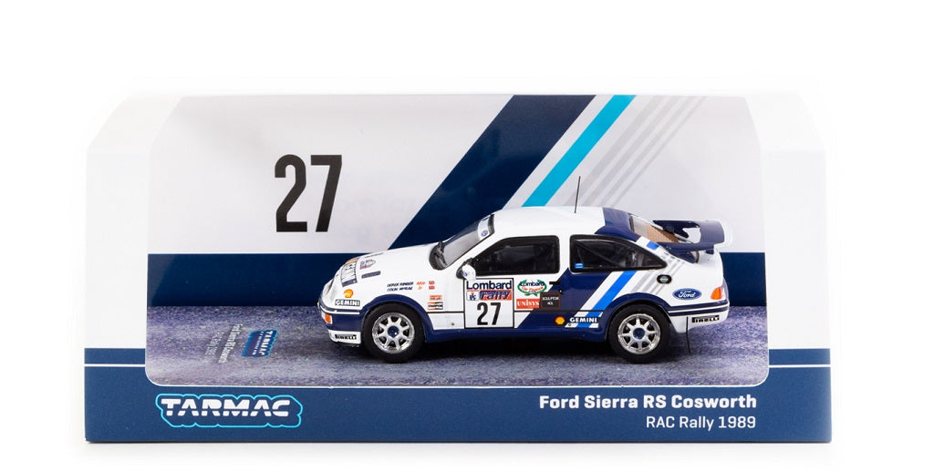 TW64-058-89RAC27 - 1:64 RAC Rally 1989 Ford Sierra RS Cosworth