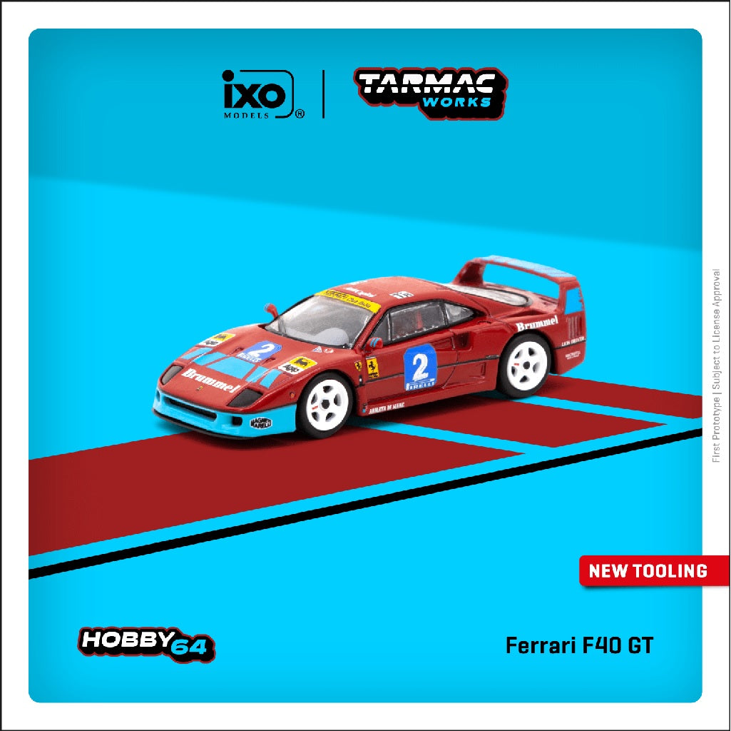 TW64-076-92IGT02 - 1:64 Ferrari F40 GT