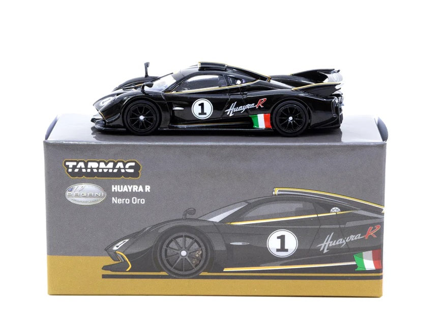 TW64G-TL035-BK - 1:64 Pagani Huayra R - Nero Oro