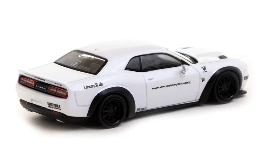 TW64G-TL039-WH - 1:64 LB-WORKS Dodge Challenger