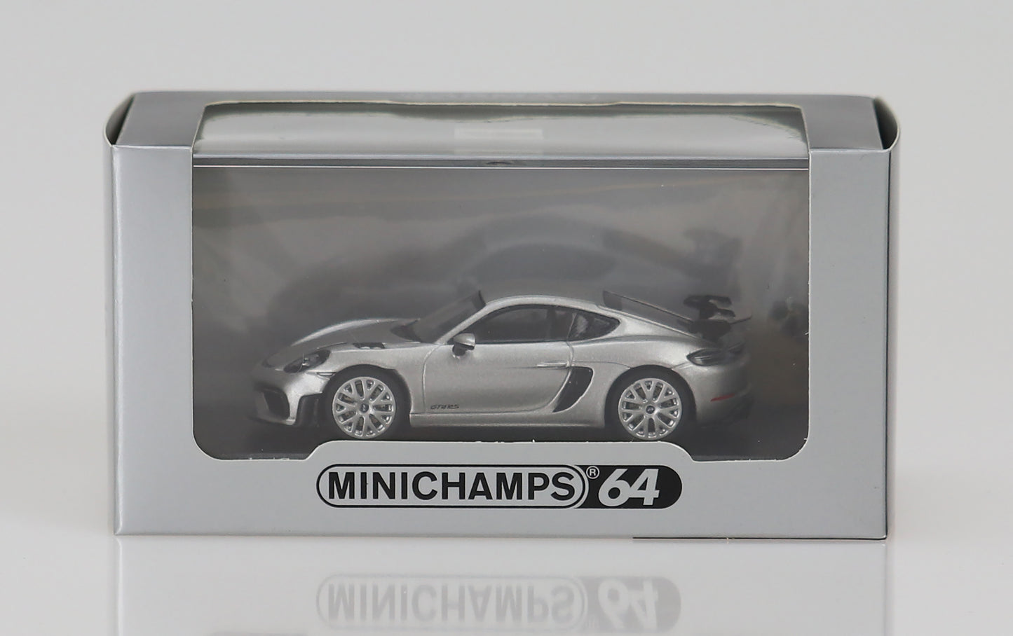 TW64MC-004-SL - 1:64 GT Silver Metallic Porsche