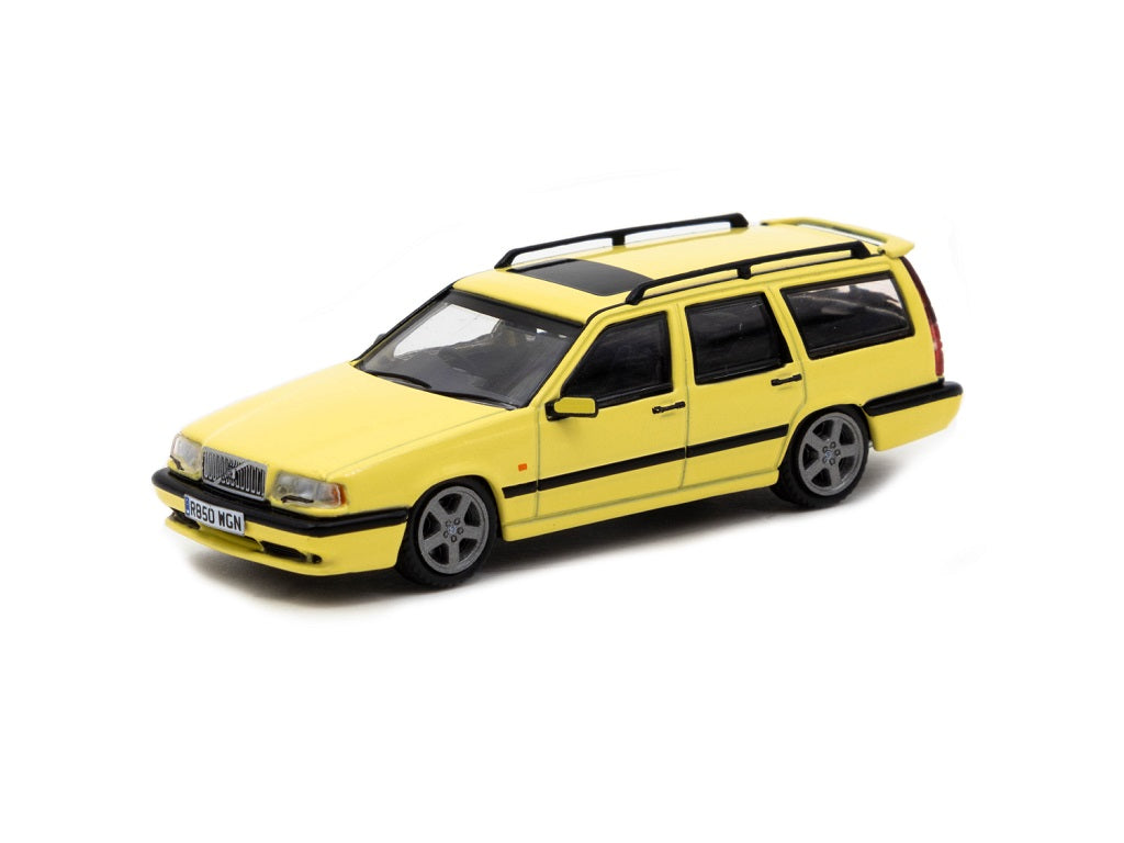 1:64 Yellow Volvo 850 T-5R Estate