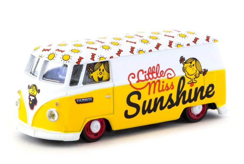 1:64 VW Type II (T1) Panel Van - Mr. Men Little Miss - Little Miss Sunshine
