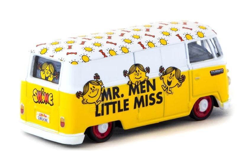 1:64 VW Type II (T1) Panel Van - Mr. Men Little Miss - Little Miss Sunshine