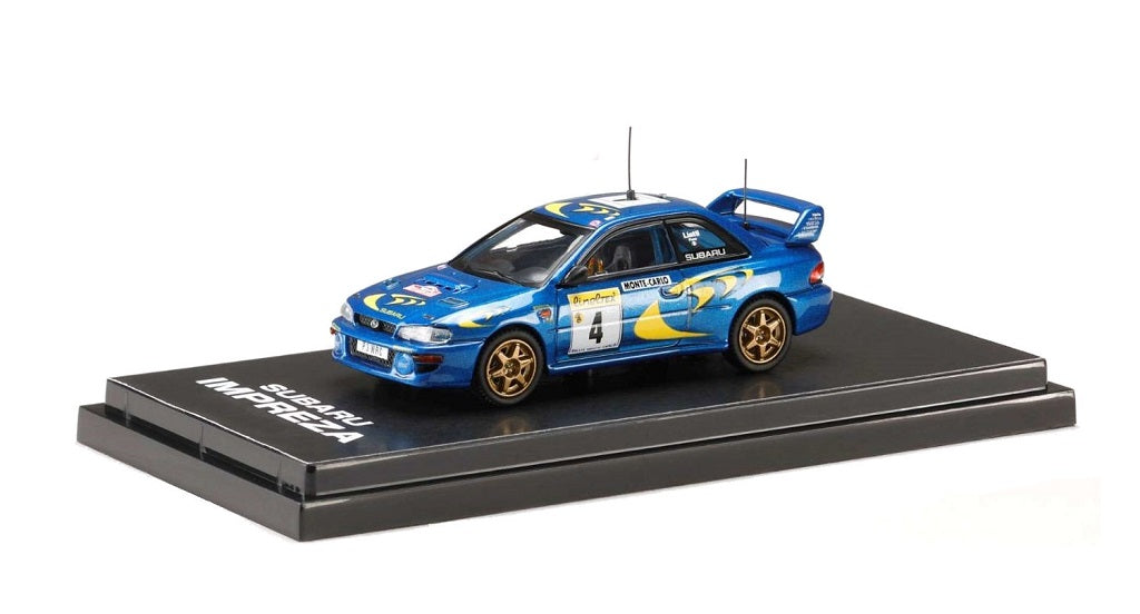 1:64 #4 Subaru Impreza WRC 1997 Monte Carlo Winner