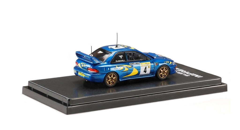1:64 #4 Subaru Impreza WRC 1997 Monte Carlo Winner
