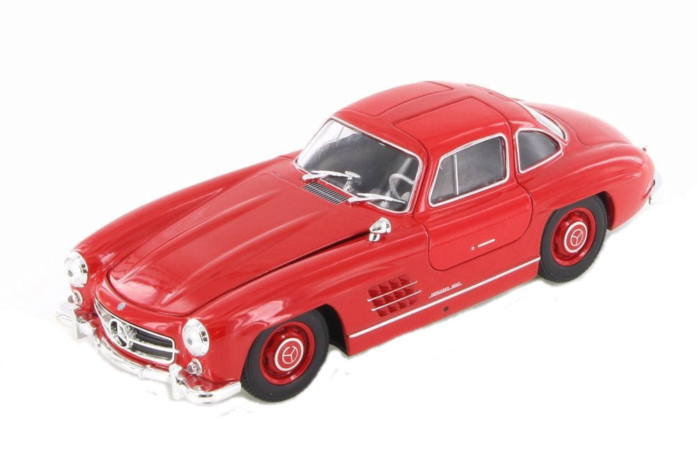 W24064-R - 1:24 Red Mercedes Benz 300 SL
